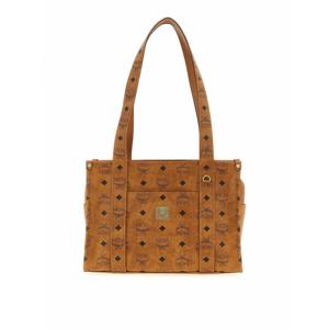 [MCM] 라프리마 여성 숄더 가방 Aren 스쿨 토트 백 MWTFATA01CO Brown /8