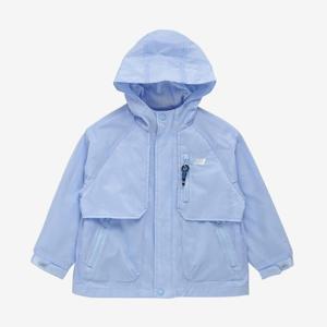 뉴발란스키즈바람막이 PQC NK9AF1302U-51 OFFROAD TRIP 일러스트 메쉬 바람막이