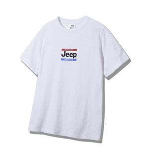 JEEP 남녀공용 메이드 투 익스플로어 반팔티 JQ2TSU109WH