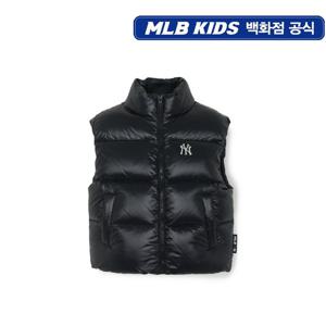 MLB키즈  스트릿 글로시 오버핏 덕다운 베스트CL (7ADVB015650BKS)