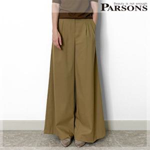 [파슨스] Two Tuck Wide Slacks Pants [MSPR9PT03]