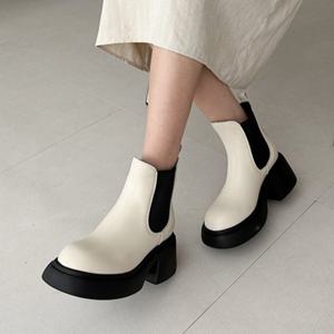 엘리자벳 시크라인 밴딩 첼시부츠 EL25877 (7cm)