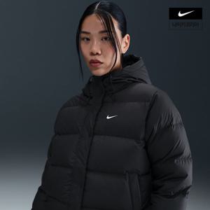 [나이키] 여성 스포츠웨어 메트로 써마루즈 핏 후드 패딩 재킷 IH0728-010