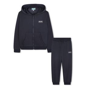 [겐조키즈][ESSENTIALS]로고패치기모후드집업셋업Z256AFE713