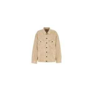 발렌시아가 백 로고 오버핏 트러커 자켓 2245637