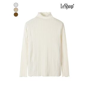 [르샵]물결 하이넥 골지 니트 (BP9KP018A)
