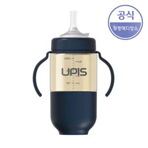 유피스) PPSU 빨대컵 6M+ (260ml, 네이비)_M923