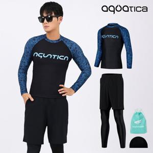 [아쿠아티카]아쿠아티카 남성 래쉬가드 AQAMAT-PL 워터레깅스반
