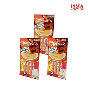 [이나바]챠오츄루 SC-108 참치+게맛살 168G (56G 3팩)