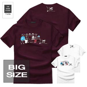 더네임스튜디오 반팔티 씨유 3XL~4XL 빅사이즈 티셔츠