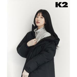 [백화점]K2 [택가 382,000원]남녀공용 수지 논컬팅 롱다운 자켓 GMW24597