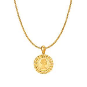 [한국금다이아몬드] 여자 순금 목걸이 엘리자베스 컷 24K 18.75g 18K장식