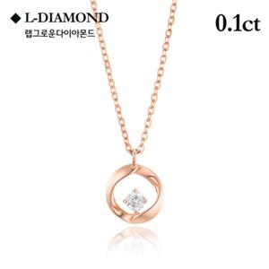 [로이드]18K 웨이브 원형 목걸이 LNF21091D 18K