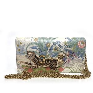 GUCCI 구찌 홀스빗 1955 타이거 숄더백지갑 621892 UTJAC 9271