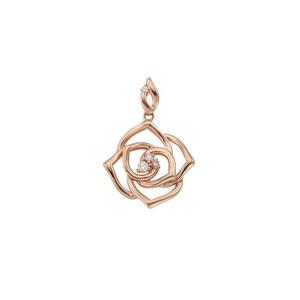 [GB] 화이트스톤 장미 18K GOLD 펜던트 LPP18073G