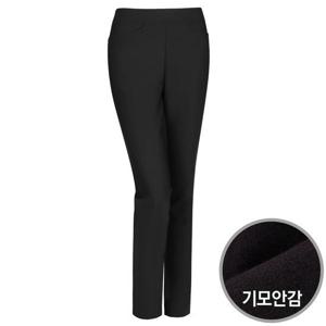 [샵앤]프라 여성 겨울 데일리 기모 밴딩 스판 슬랙스 바지 ACE-WPT-1684-블랙