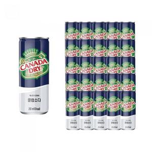캐나다드라이 클럽소다  250ml 30캔
