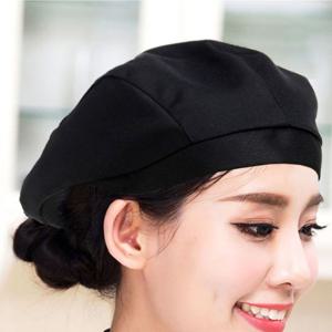 무지 헌팅캡모자 기본 알바생 유니폼모자 위생모 검정