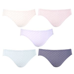 [TRY]퍼스트미디여삼각H50유색A5매 여성삼각팬티 면100
