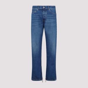 오프화이트 스케이트 진 OMYA177F23DEN002 4400 MEDIUM BLUE