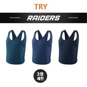 [트라이] 레이더스 인견 런닝 3매입 R-2(사이즈 95에서 110)