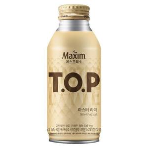 [동서식품] 티오피 마스터라떼 380ml x 24캔 캔커피 음료수