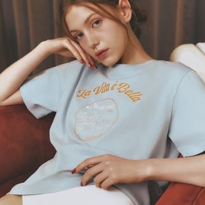 [메트로시티]La Vita E Bella T-shirt M243CT0912E
