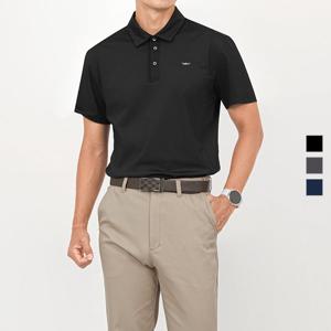 [BFL] 남성 골프 쿨링 스판 반팔 카라 티셔츠  Model No_CGB4067
