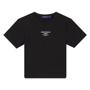 [클라이드앤]여성  골지 레터링 반팔티 FOB TS722F