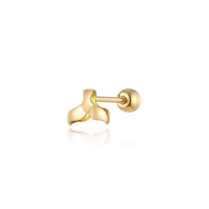 [GB] 볼륨 고래꼬리 14K GOLD 피어싱 LPFO3019G