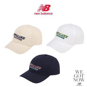 뉴발란스 스포츠모자 스포티 레터 자수 볼캡