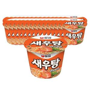 농심 새우탕 큰사발 115g 32개