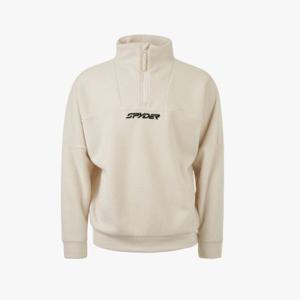 [스파이더] 공용 타월 하프넥 아노락 티셔츠 SPIWCNRL304UIVY