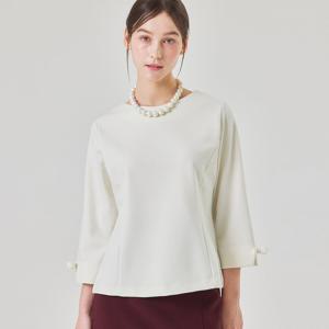 [매긴]리본디테일라인블라우스_PBMF4F1BL5030