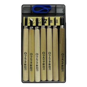 마루이찌 조각도세트 KL-7 (7pcs)