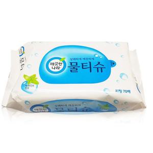 깨끗한나라 페퍼민트 리필형 70매