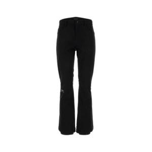 발렌시아가 여성 블랙 Stretch 나일론 스키 팬츠  774002TPQ37 1000