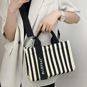 [라일리] Rly 여성 미니 토트백 캔버스  숄더백 블랙 가방