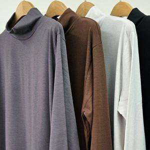 [시드마켓]메리스판폴라슬림긴팔티 411T171S 빅사이즈 여성