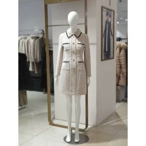 [에꼴드파리] 벨벳 배색 트위드 칼라 원피스 M15RB3XWOAM15Z