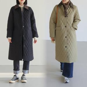위쉬몰 LY 바이로우퀄팅누빔코트(T232H411) 빅사이즈