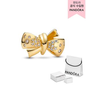 [판도라(주얼리)][백화점 보증서 제공] 스파클링 보우 참 763442C01