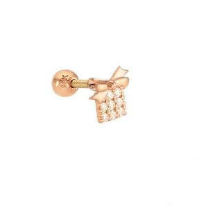 [GB] 리본 선물 박스 14K GOLD 피어싱 LPFF2127G