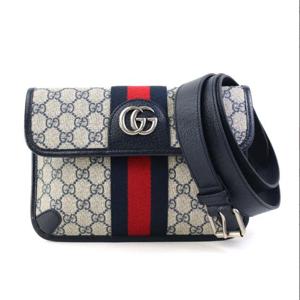 GUCCI 남여공용벨트슬링백 힙색 674081 96IWN 4076네이비