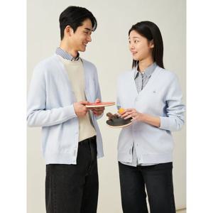 [빈폴멘] [Essential] 코튼 베럴비 카디건  라이트 그레이 (BC515AE102)