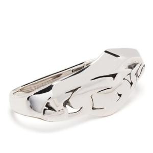 알렉산더맥퀸 몰튼 체인 더블 링 689461J160Y446 SILVER