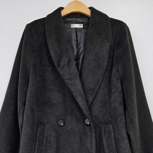 윈터울더블버튼Y코트 412T383S 빅사이즈 여성의류 501