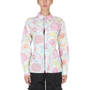 마린세르 플로럴 프린트 클래식 칼라 셔츠 T307FW22WU WOTCO000