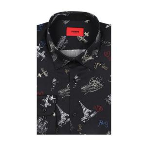 [레노마(셔츠)]레노마 러브 파리 DPT 프린트 슬림핏셔츠(R612S1080B)