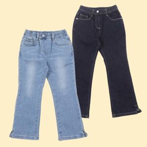 [로엠걸즈(아동)]약기모 부츠컷 데님스판청바지RGTJ24W2C